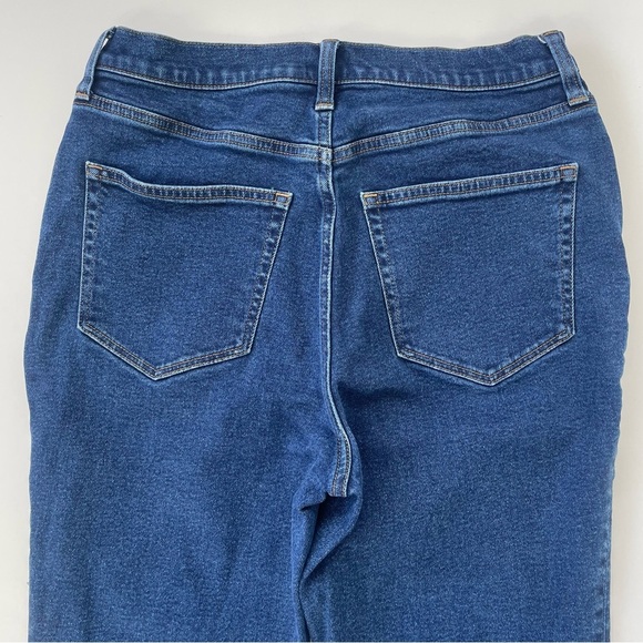 J.Crew Factory High-rise Flare Crop Jean Button fly in all-day Stretch Size 29 - Picture 5 of 12